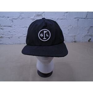 AG Green Label Adults Adjustable Black Golf Hat Cap Casual Athletic Golf